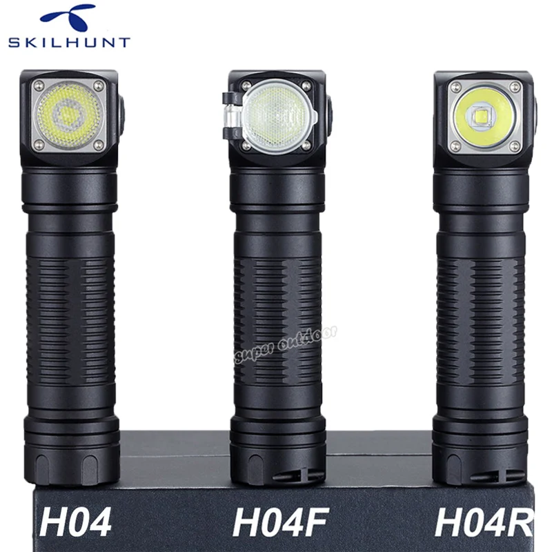 Светодиодный фонарик Skilhunt H04 H04R H04F два настраиваемых интерфейса Cree XML для охоты