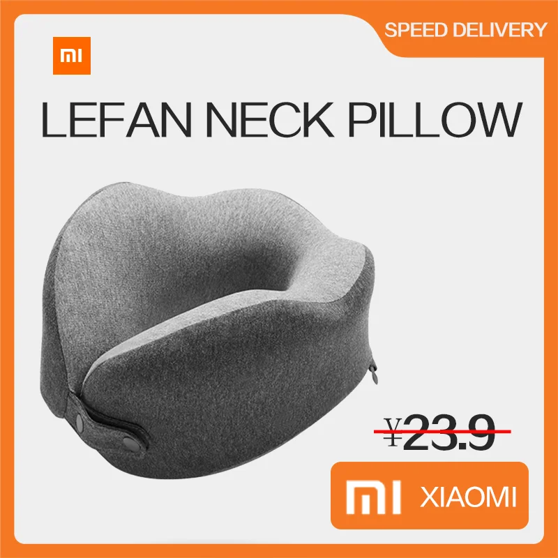 

Подушка для шеи Xiaomi Lefan U-образной формы с эффектом памяти, дорожная подушка для поддержки шеи, космическая дорожная подушка, медицинское пос...