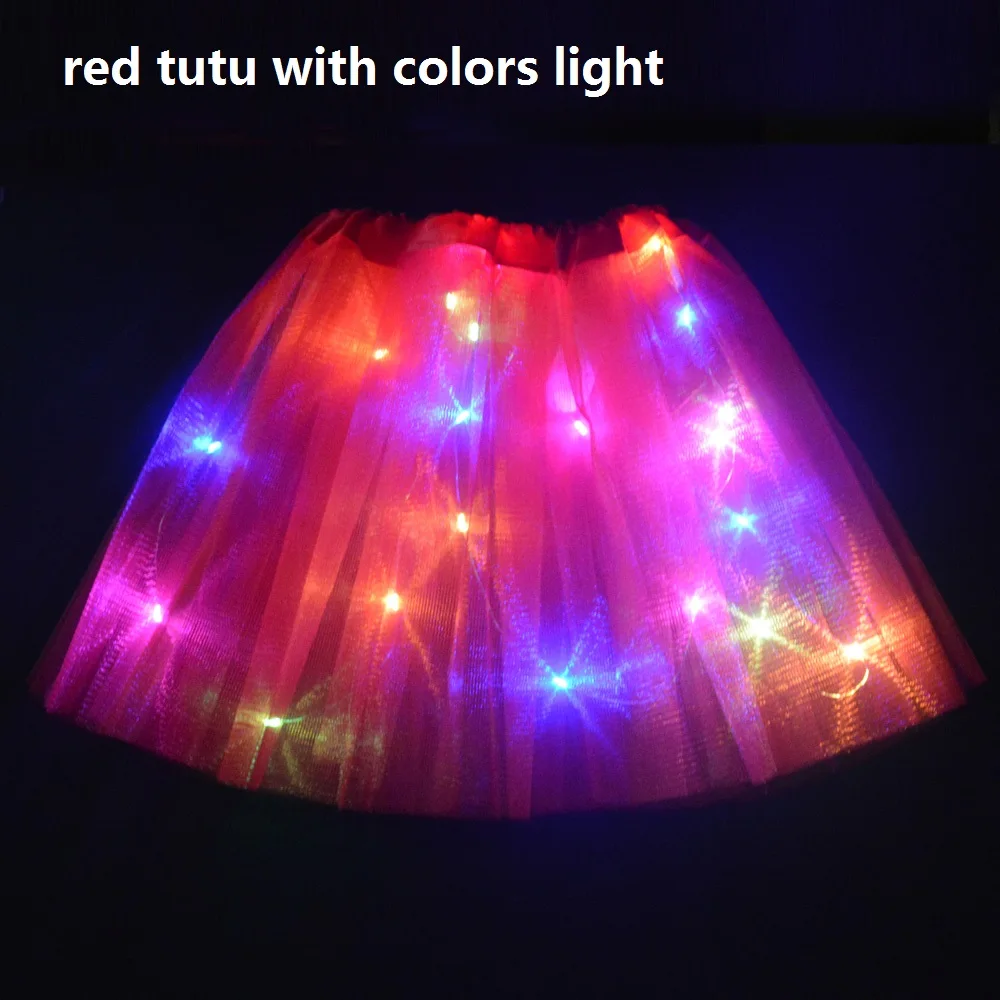 Тюлевые юбки-пачки для девочек-подростков; светильник со звездами; вечерние юбки-пачки; одежда для хеллоуина; Рождественские Свадебные украшения; navidad - Цвет: 21