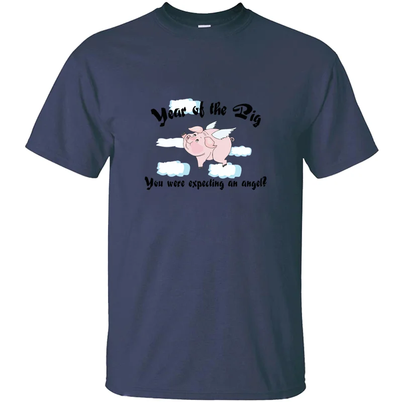 Графический китайский новый год Свинья футболка для мужчин s Kawaii новейший Harajuku