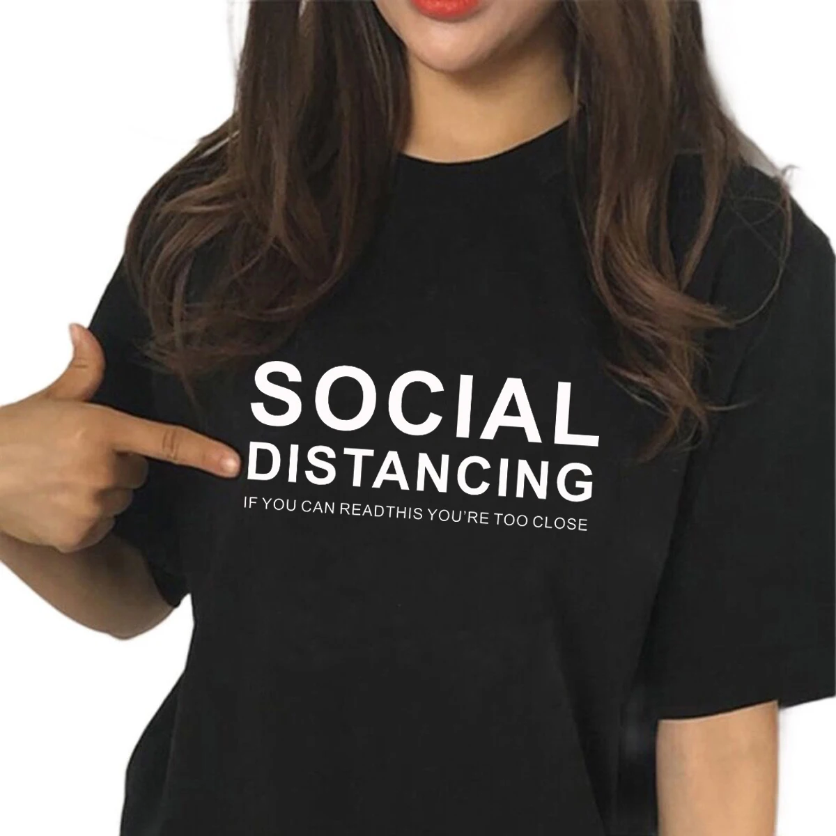 

SOCIAL distancing New Arrival Summer 100%Cotton Funny T Shirt Mental Awareness shirt Mental Health shirt Mental Health