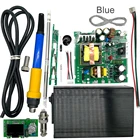 Цифровая паяльная станция STC T12 OLED, набор сделай сам, регулятор температуры, новая версия с ручным вибровыключателем