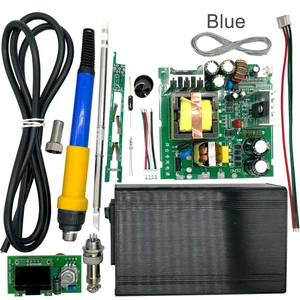 Цифровая паяльная станция STC T12 OLED, набор сделай сам, регулятор температуры, новая версия с ручным вибровыключателем