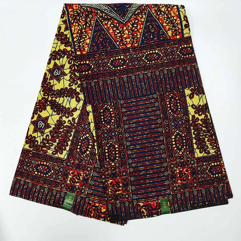 

Promotion african veritable ankara real wax print fabric african printed fabric 100% cotton Nigeria ankara by 6 yards/lots PR046