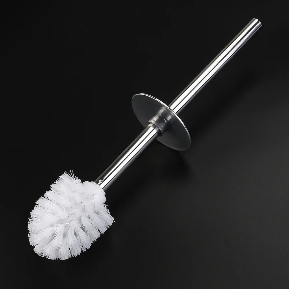 

WINOMO Stainless Steel Toilet Brush and Holder for Bathroom Storage (White)