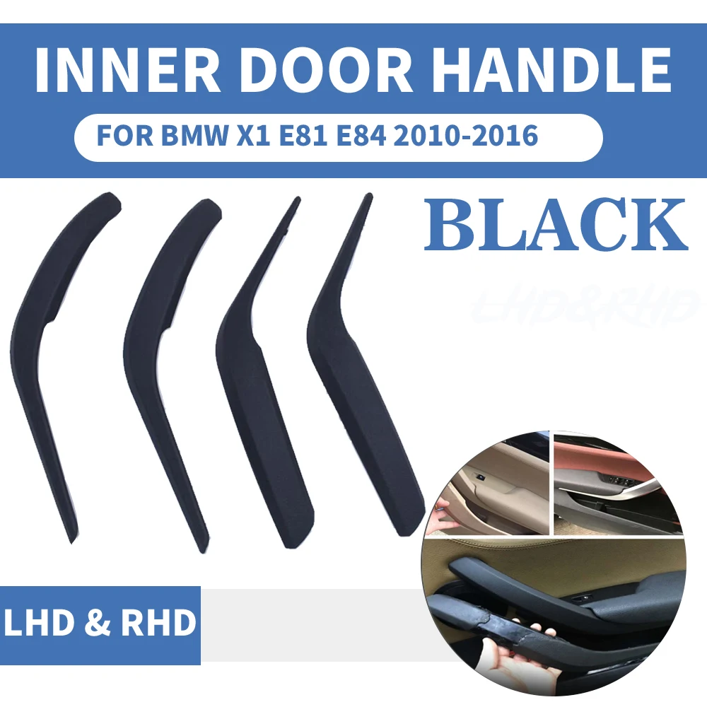 4 шт. Набор Черная передняя задняя левая/правая Автомобильная внутренняя дверная