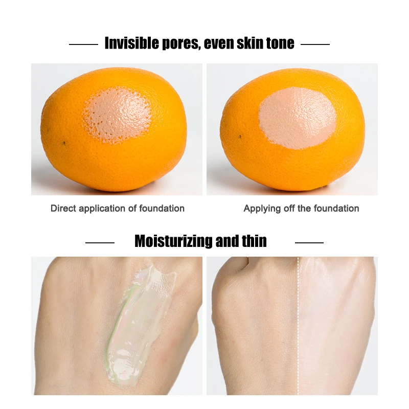 Высокое качество модный макияж базовый крем увлажнение с осветляющим эффектом