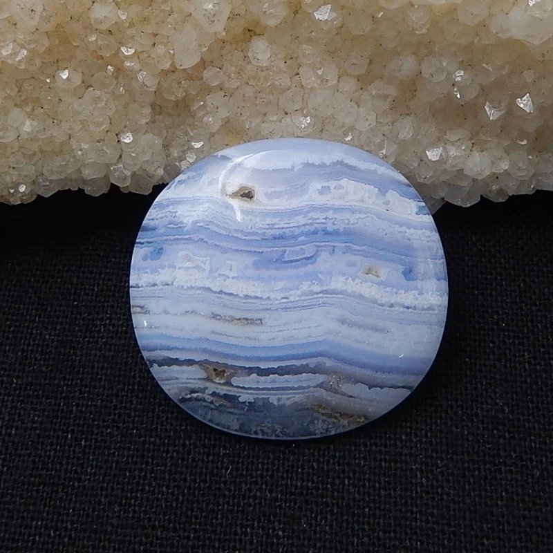 Специальная Распродажа! Синий кружевной Агат из натурального камня сделай сам