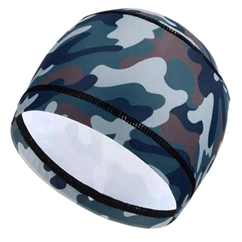 Быстросохнущая камуфляжная велосипедная купольная шапка для мужчин и женщин