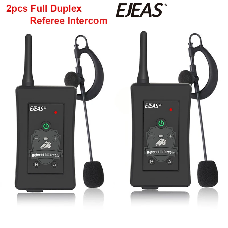 2 шт. мотогарнитура для рефери по футболу Bluetooth|Наушники шлемов| |