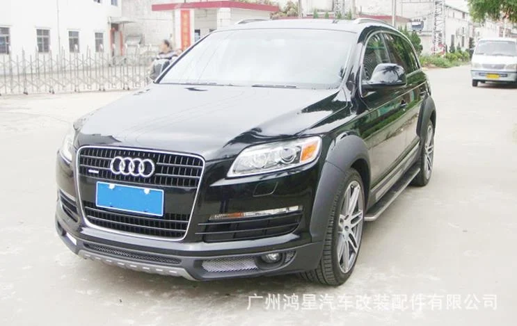 

Подходит для ремонта боковой юбки размера Abt, заднего колеса для губ Audi Q7, маленький внешний вид спереди и