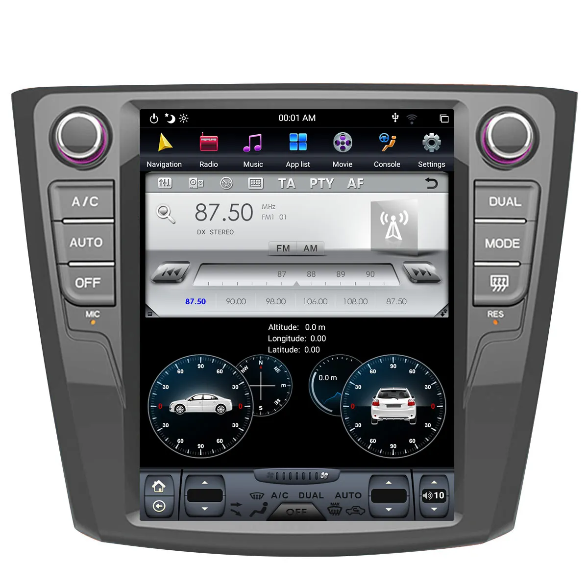 

Android 9 Tesla Style Screen For Renault Kadjar 2016 - 2018 Car Radio Multimedia Video Player Navigation GPS Auto 2 din 2din dvd