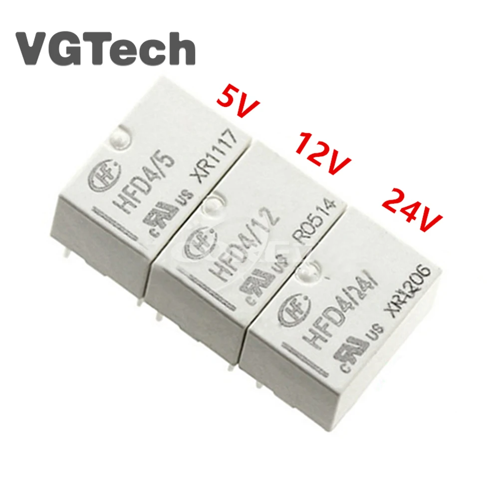 

Relay DIP8 HFD4/3V 5V 12V 24V 2A
