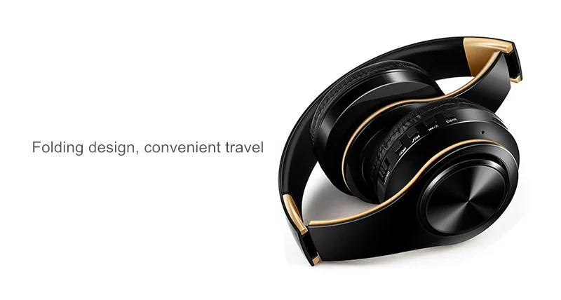Tourya беспроводные Bluetooth бас-наушники стерео гарнитура складные наушники регулируемые наушники с микрофоном для ПК мобильного телефона тв
