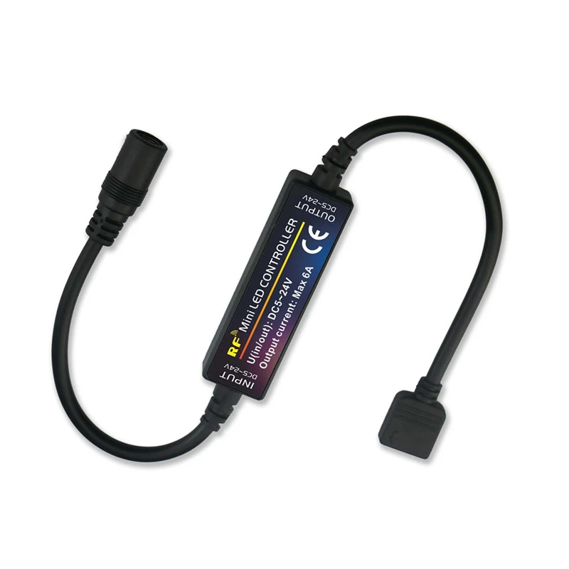 5-24V RGB Constant Current LED Strip Lighting Wireless Controller 21Keys RF Mini Remote Control for SMD Indoor Background Light | Лампы и