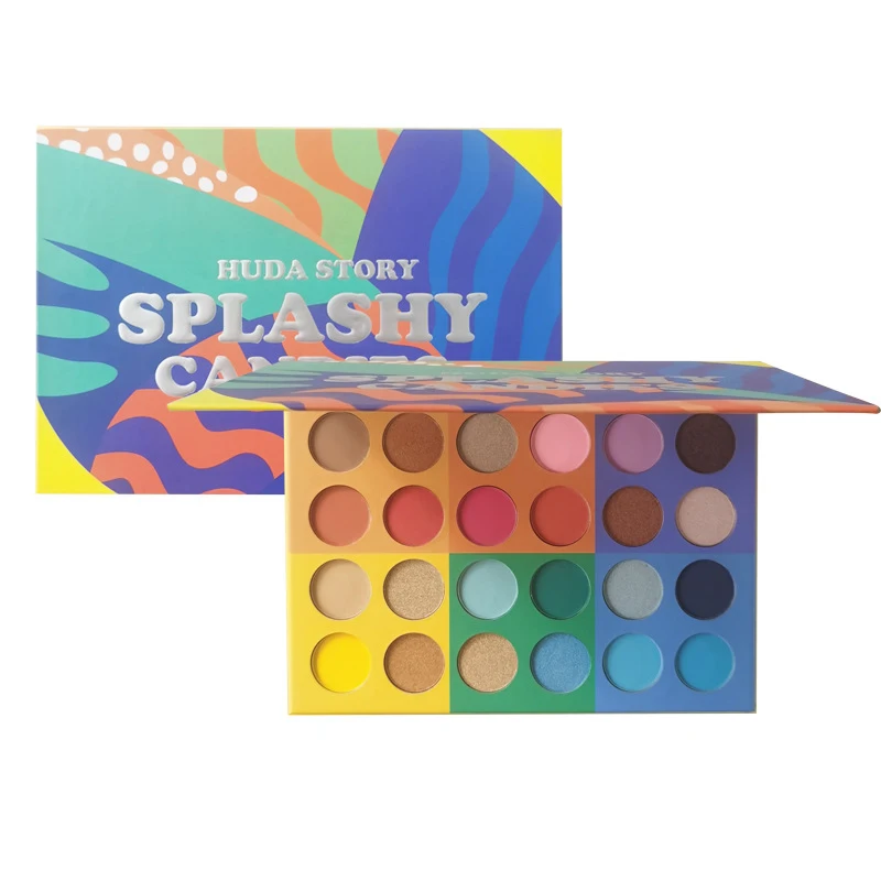 

24 Colors Eyeshadow Palette Glitter Shimmer Eye Shadow Powder Matte Glitter Eyeshadow Palette Cosmetic Makeup Female Makeup