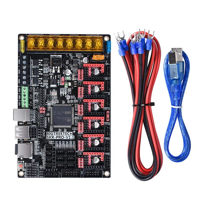 СКР Pro V1.1 32 битный высокочастотный 3D принтеры Управление доска Поддержка TMC5160 TMC2208