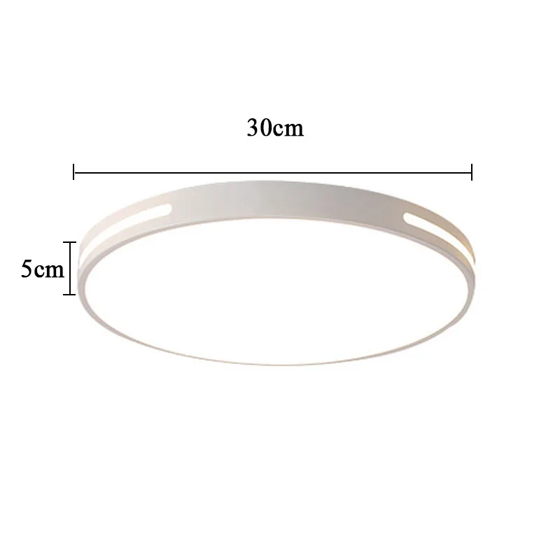 

Ultra Thin LED Ceiling Lights Ceiling Lamp Living Room Bedroom Light Fixture Decorative Chandelier with Remote Control 90-230V