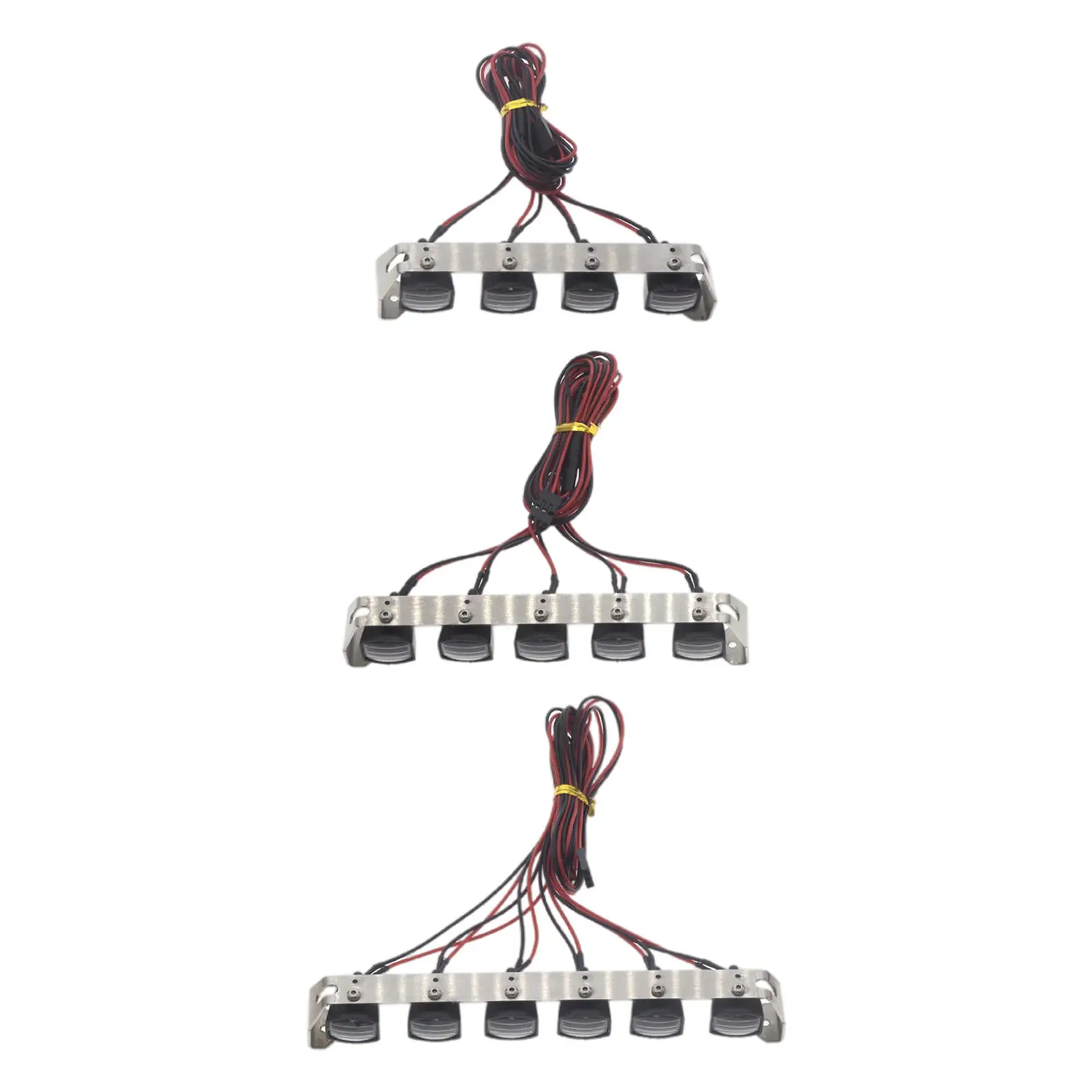 

Металлический корпус крыши огни для TRX4 SCX10 транспортных средств грузовиков RC Хобби АВТОМОБИЛЬ DIY модифицированный