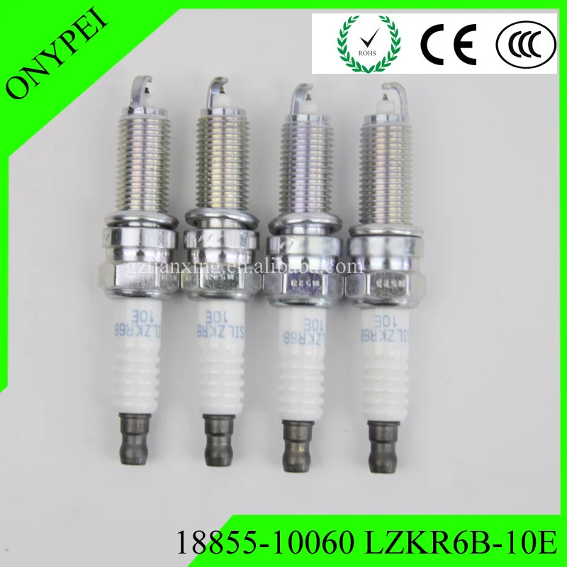 4x 18846 10060 Авто зажигание 1884610060 SILZKR6B10E Iridium Power свечи зажигания для HYUNDAI KIA 18855 LZKR6B 10E