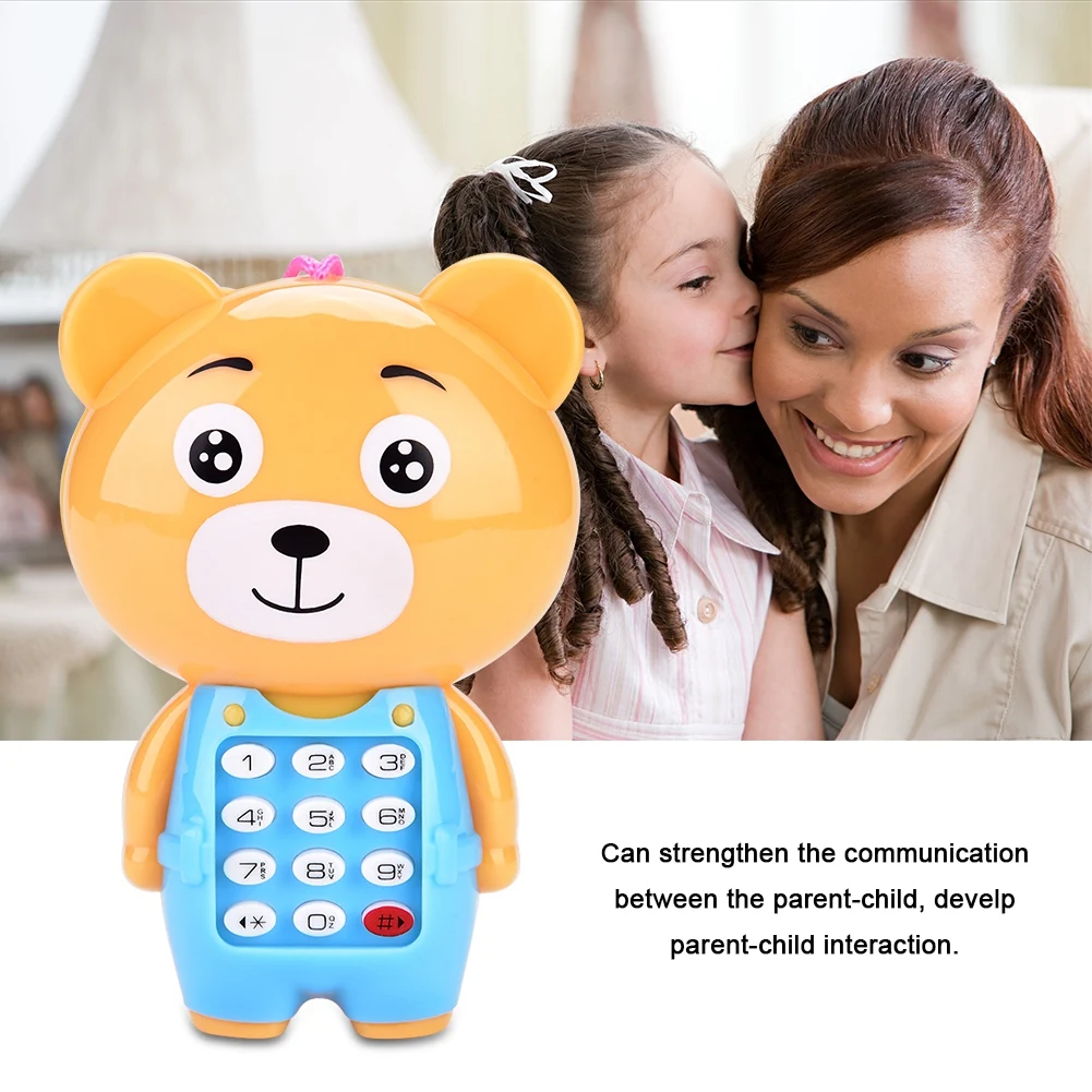 

Baby Electronic Toy Phone Children Animals Sounding Vocal Musical Mobile Phone Educational Learning Toys For Baby Kids