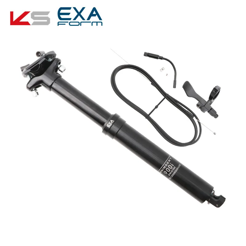 

KS EXA Wire Control 900i Lift Seat Tube Mountain Bike 31.6mm Inner Cable 395mm Stroke 125 Hydraulic Telescopic Seat Post for MTB