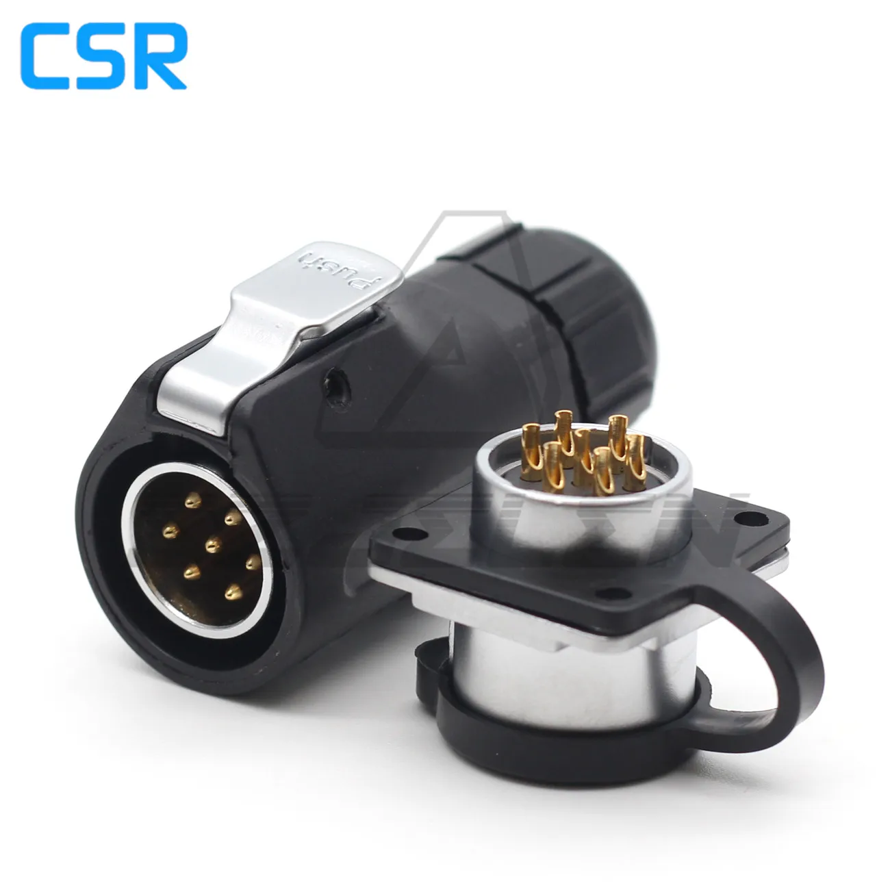 Серия XHP20 промышленный Электрический водонепроницаемый разъем 7 контактный