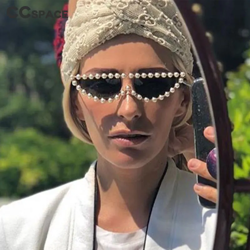 47832 роскошные женские солнцезащитные очки больших размеров с бриллиантами