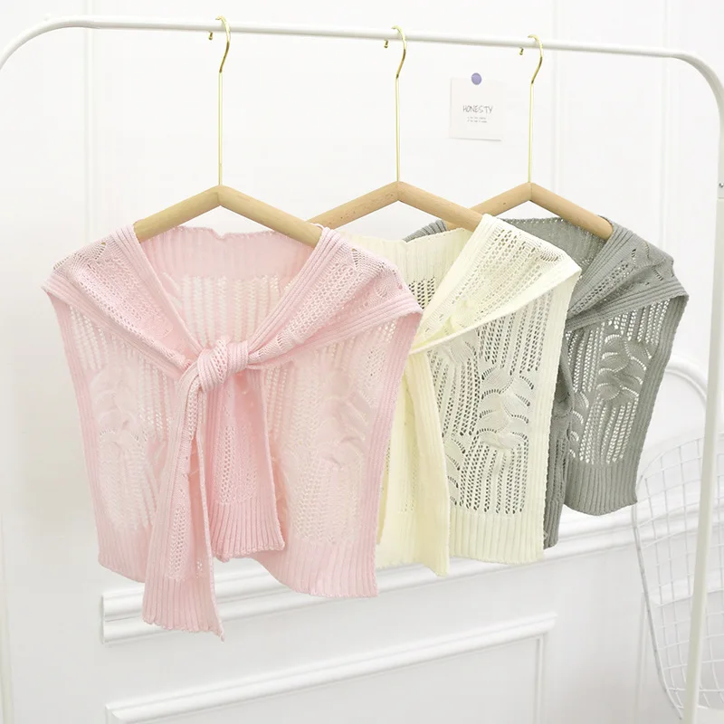 

Linbaiway рубашка с ложным воротником, шаль, однотонный ложный воротник, блузка, топы, свитер, шаль, женский воротник, рубашки, декоративные