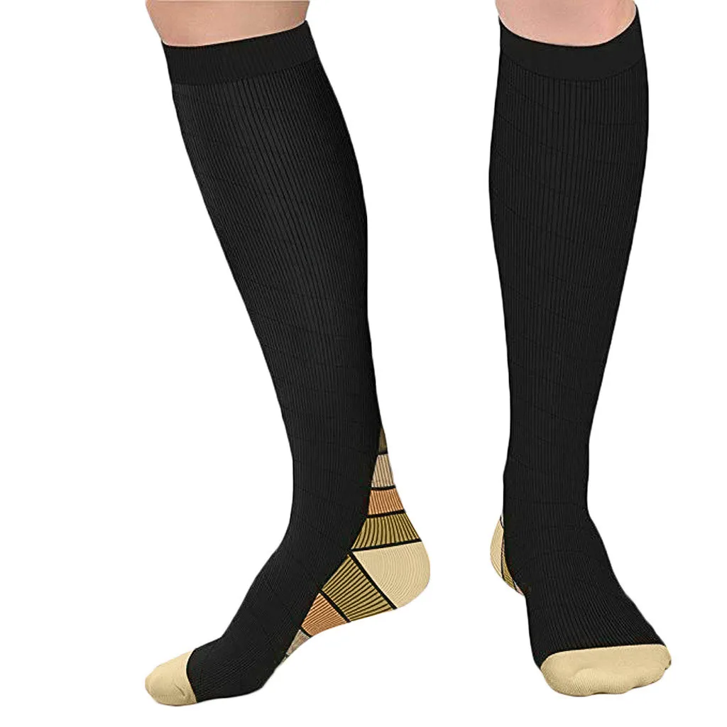 SAGACE мужские и женские зимние осенние велосипедные длинные Компрессионные носки