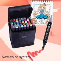 sketching markers art 243036404860 colors pens sketching marks double tips alcoholic for manga markers supplies brush pen
