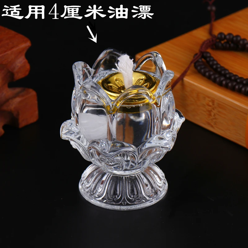 Винтажный прозрачный хрустальный подсвечник стеклянный столик скандинавский