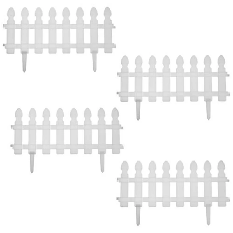 

Reusable Fence Splicable and Detachable Garden Fence Multifunctional Decorative Courtyard Guardrail B88