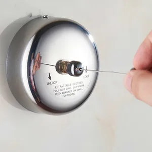 Веревка для сушки одежды, 3 м, из нержавеющей стали