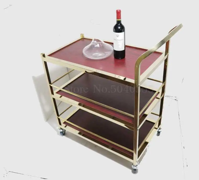 Сталь-дерево три уровня обслуживания автомобилей Ресторан вагон-Ресторан