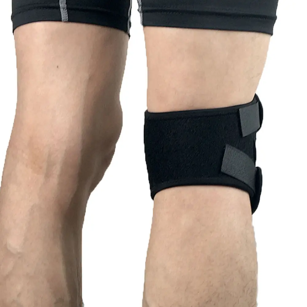 

2pcs Knee Support Patella Belt Elastic Bandage Tape Sport Strap Knee Pads Protector Band Soccer Basketball Sports Knee Brace