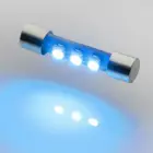25 шт., ярко-синие светодиодсветодиодный лампы AC8V для ресиверов Marantz Sansui Keenwood Pioneer и других винтажных усилителей