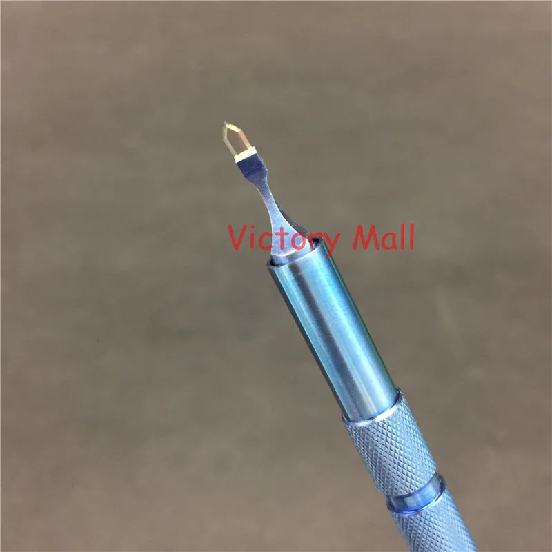 Прозрачные лопасти для роговицы колено двойной офтальмологический