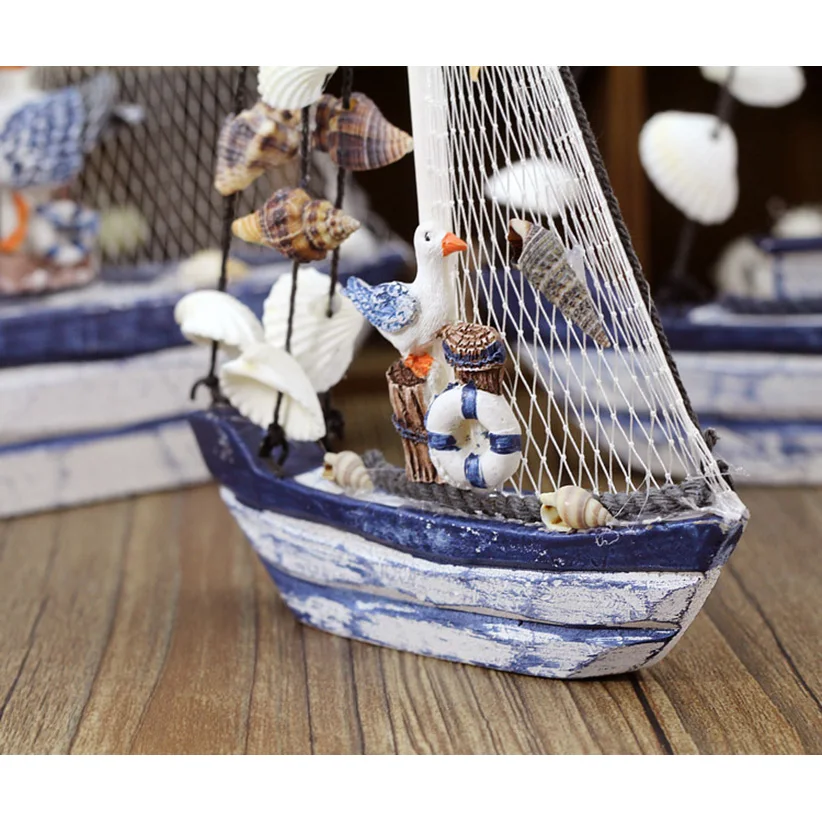 Деревянные игрушки в виде ракушки Настольный Декор Морской для спальни модель