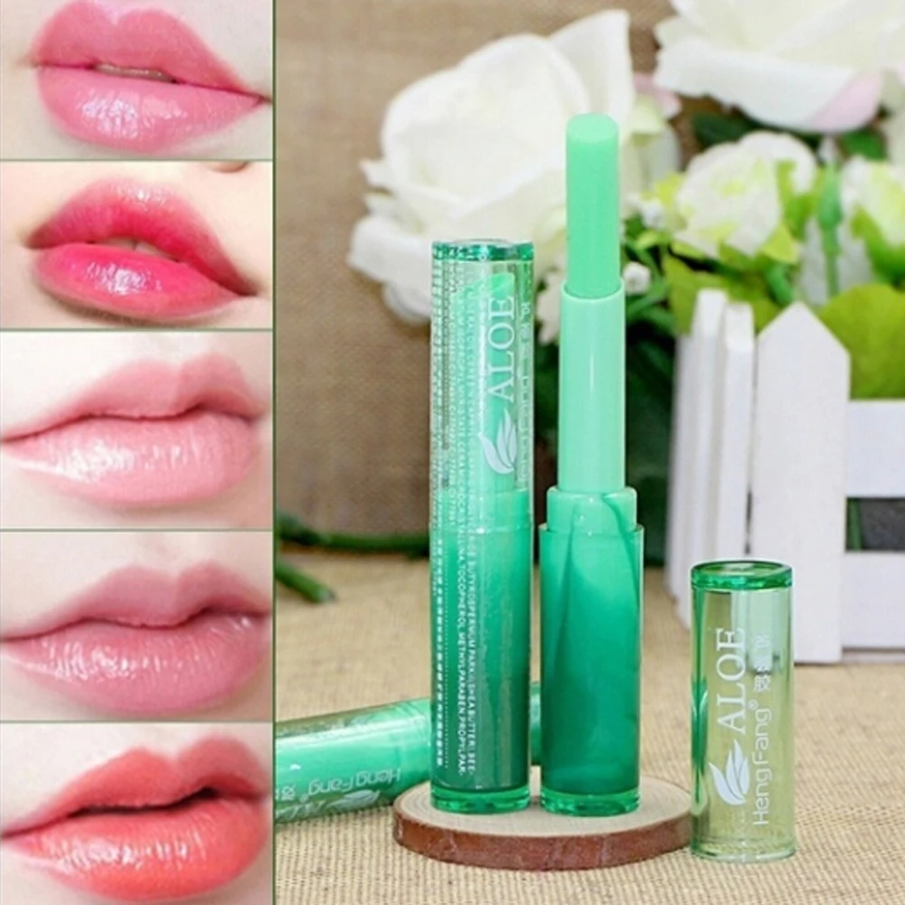 

100% Brand New Aloe Vera Gel Hydrating Repair Natural Long-lasting Moisturizing Nourishing Silky Texture Touching Jelly Lipstick