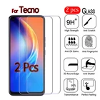 2-1 шт. стекло для Tecno Spark 7 6 5 4 Lite Air Go Pro Защитная пленка для телефона Tecno Spark Power 2 Air Go Plus 2020 стекло