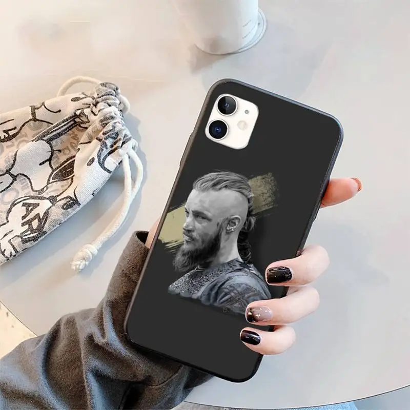 

Ragnar Lothbrok Vikings Phone Case for iPhone 11 12 pro XS MAX 8 7 6 6S Plus X 5S SE 2020 XR mini