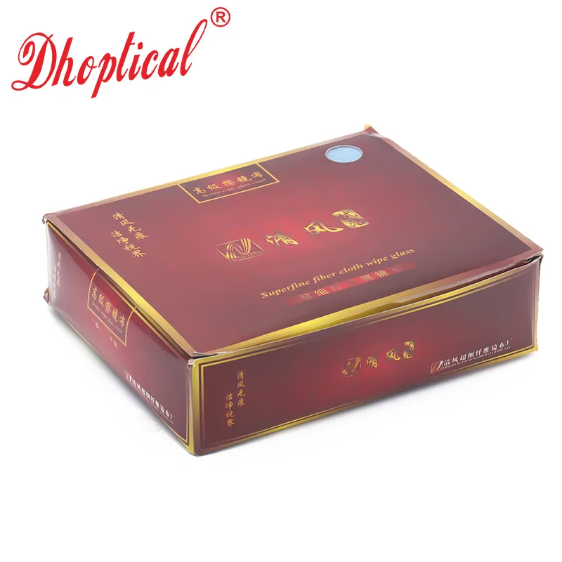 Салфетка для чистки очков ткань линз из микрофибры 100% 220gsm 15 см * 18 Бесплатная