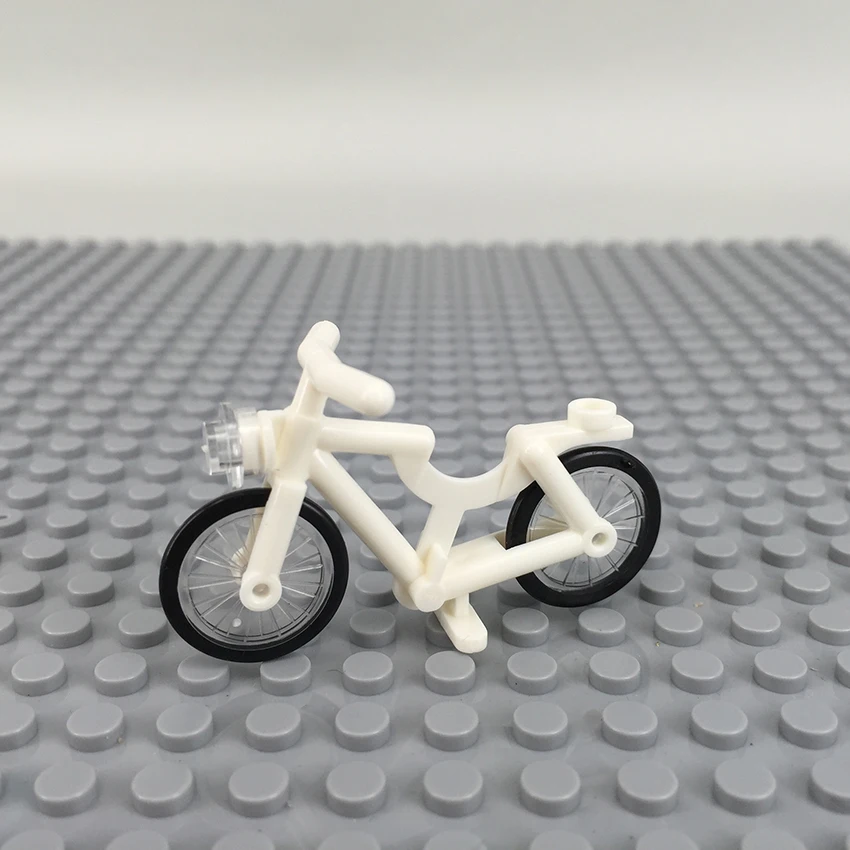 Аксессуары для конструктора с одной фигуркой MOC комплект велосипеда кирпичная