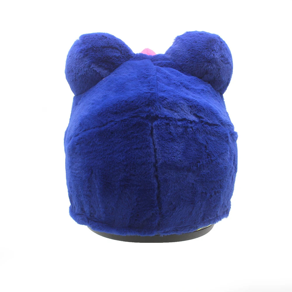 Веселые аттракционы, унисекс, меховая лягушка, головной убор, животное, зеленый шлем, чехол, маска, костюм для мотоцикла, полный шлем, велосипедный шлем, чехол