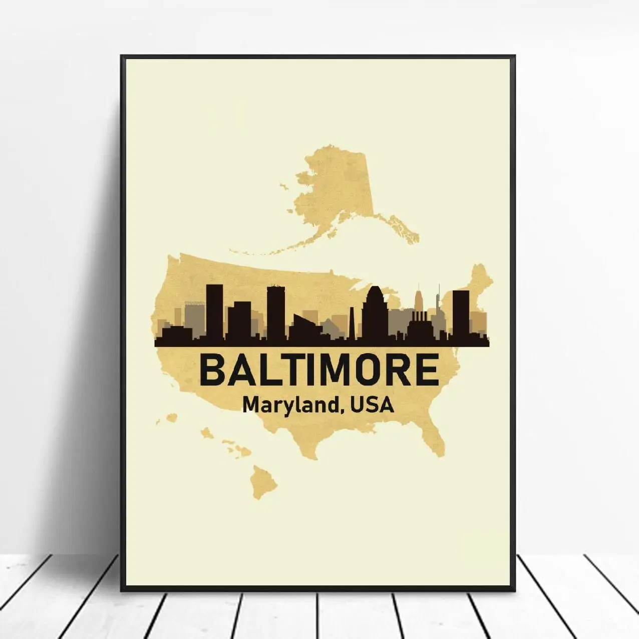 

Картина на холсте «Балтимор», США