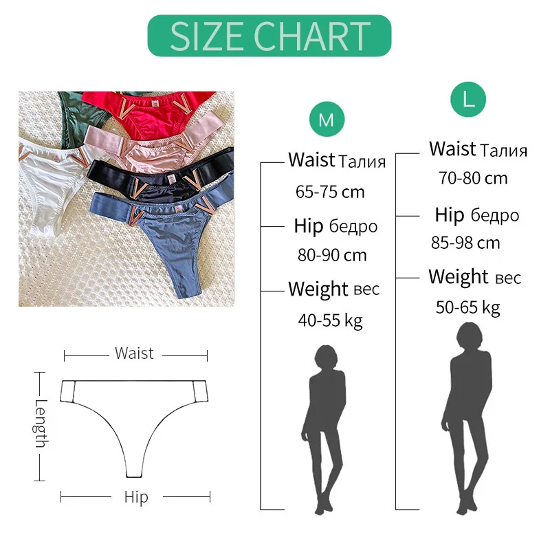 

Sexy Underwear Seamless Women Panties Low Rise Thong Luxury Metal Buckle G String Bikini Girls Briefs Female Panty High Cut