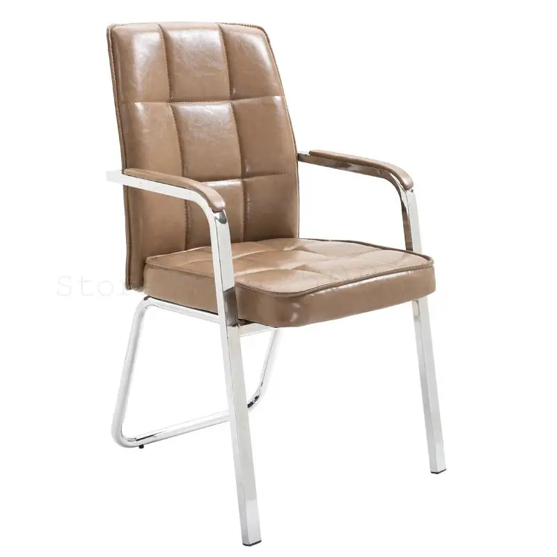 Компьютерное кресло для дома современные простое офисное с бантом на спине Lazy