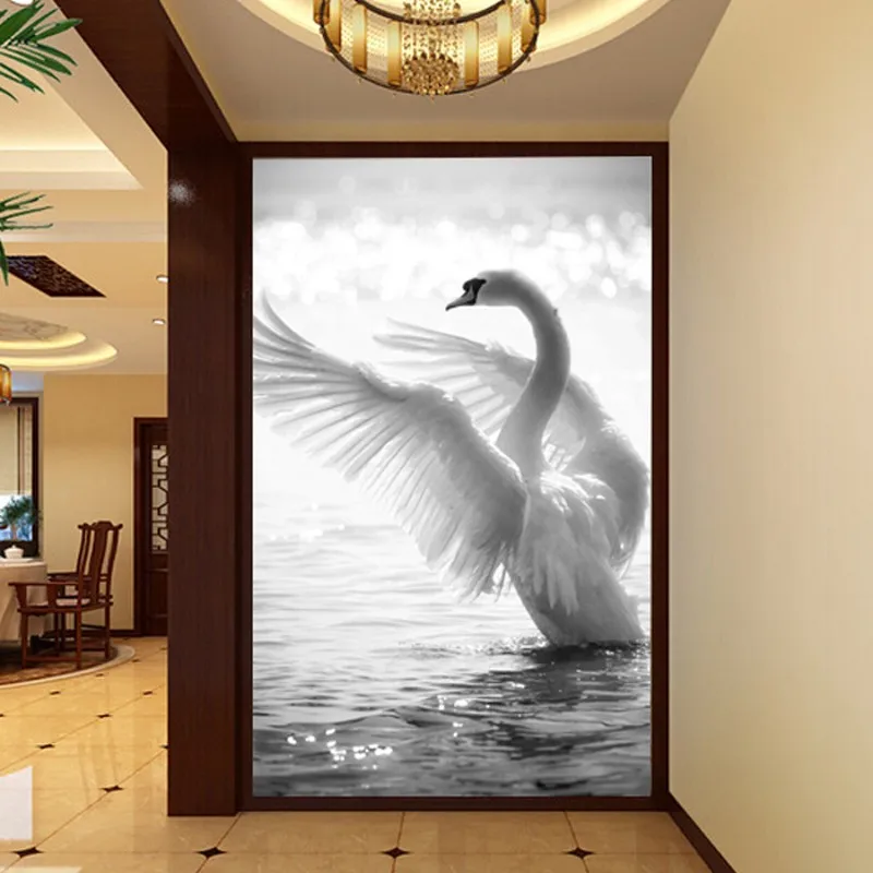 

Прямая поставка роспись 3D роспись европейские минималистичные обои для гостиной спальни коридора крыльца Ретро фоновые обои роспись