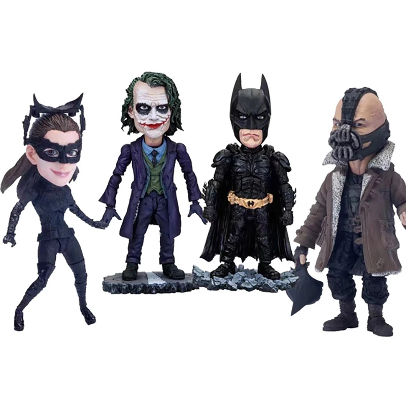 The Dark Knight Joker Bane Catwoman Action Figure occhi mobili Joint modello da collezione giocattoli bambola regalo